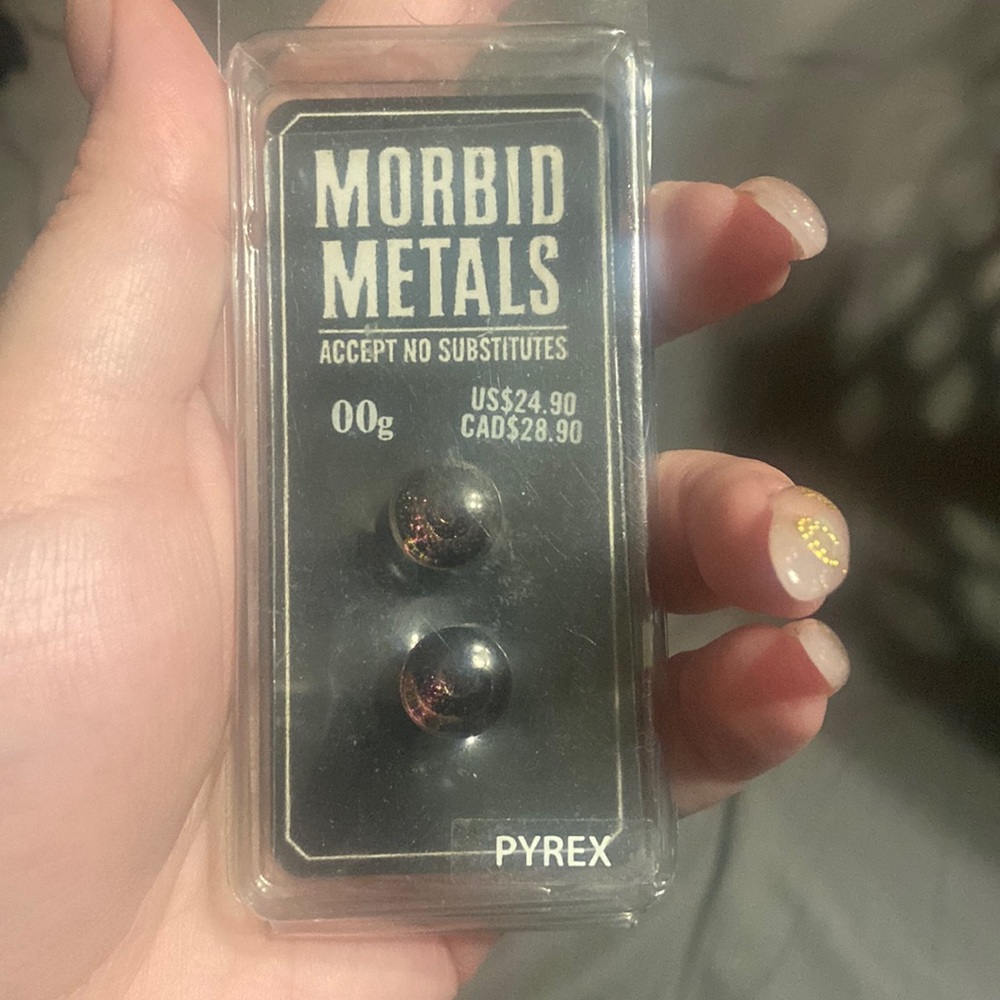 Morbid metals 00g double flare plugs